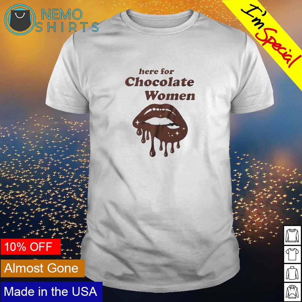 Here for chocolate lip - Adult & Kids T-Shirts, Sweatshirts & Hoodies product image 1