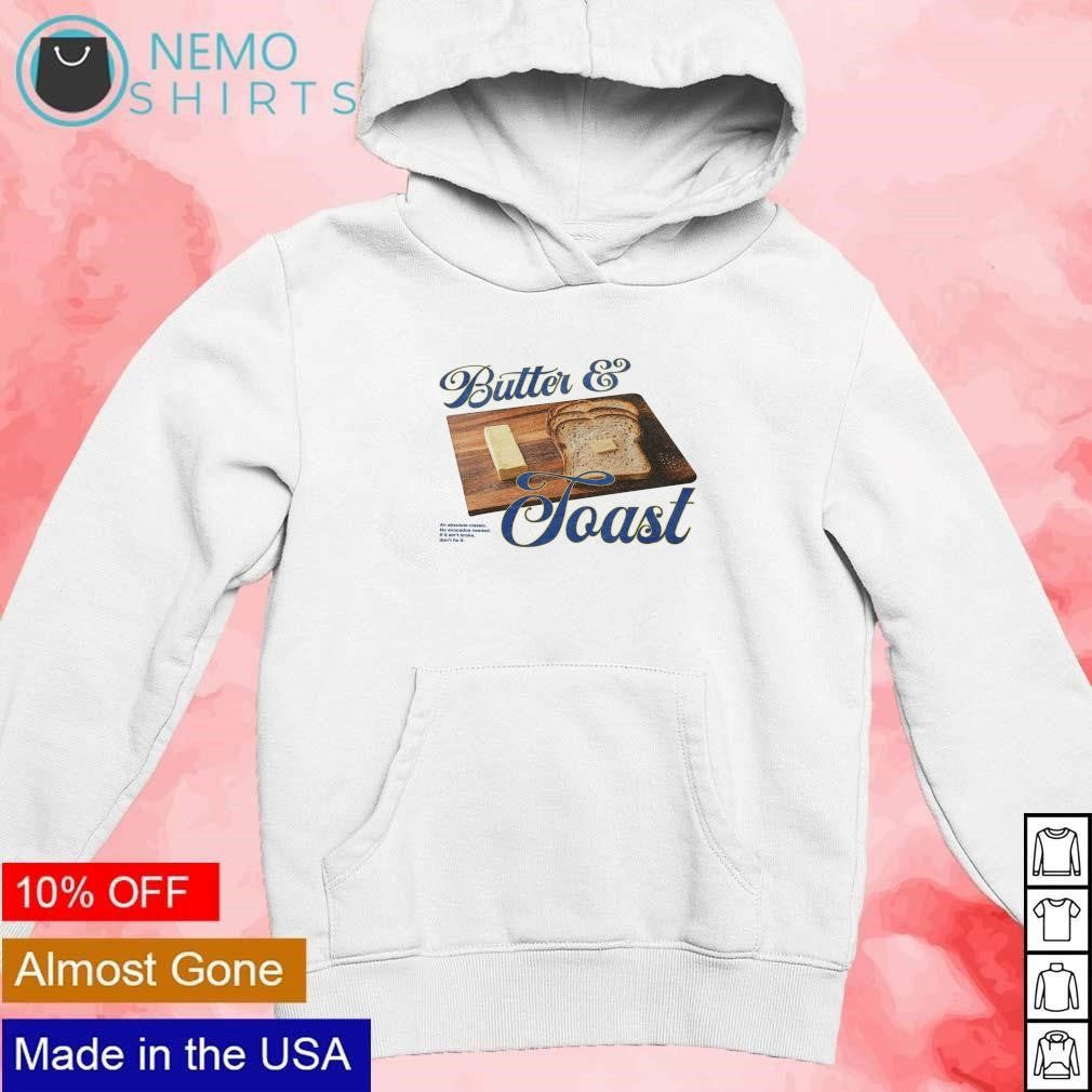 Toast and butter an absolute classic - Adult & Kids T-Shirts, Sweatshirts & Hoodies apparel design preview 2