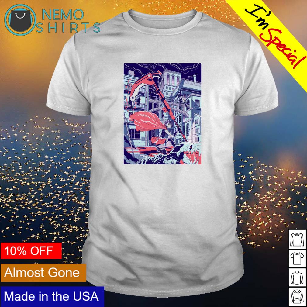 Ruby grimm street fight - Adult & Kids T-Shirts, Sweatshirts & Hoodies apparel design preview 1