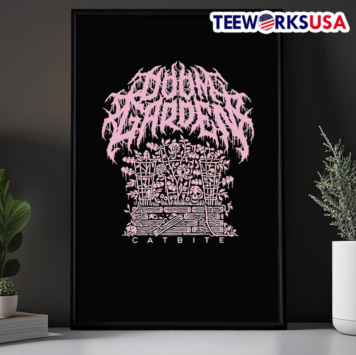 Catbite Doom Garden - Adult & Kids T-Shirts, Sweatshirts & Hoodies apparel design preview 5