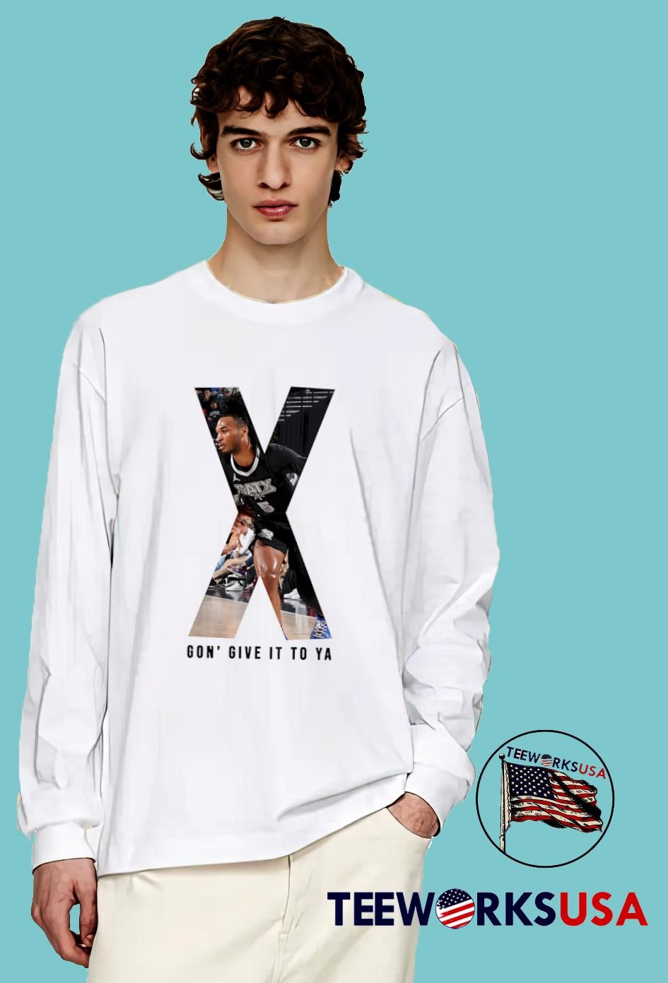 Stephon Castle X gon' give it to ya - Adult & Kids T-Shirts, Sweatshirts & Hoodies apparel design preview 4