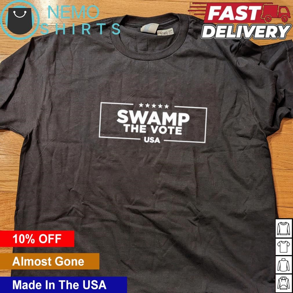 Swamp the vote USA 2024 Trump - Adult & Kids T-Shirts, Sweatshirts & Hoodies apparel design preview 4