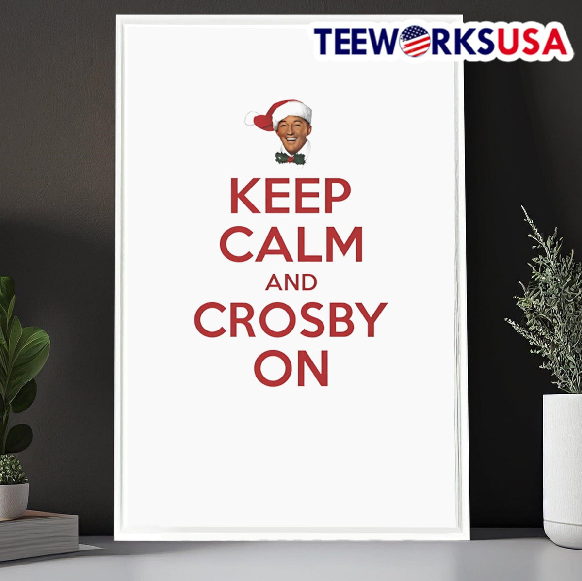 Keep Calm and Crosby - Adult & Kids T-Shirts, Sweatshirts & Hoodies apparel design preview 6