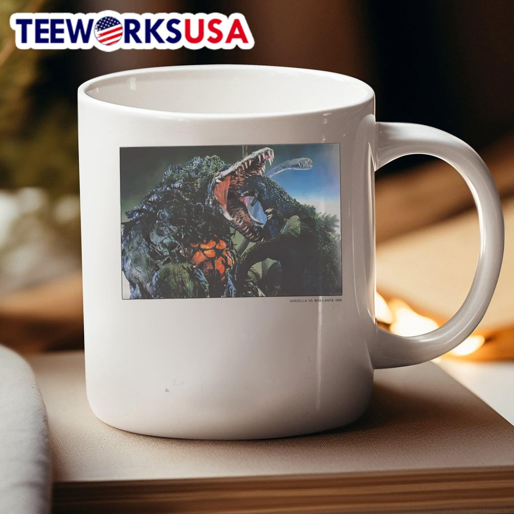 Godzilla vs Biollante fight - Adult & Kids T-Shirts, Sweatshirts & Hoodies apparel design preview 4