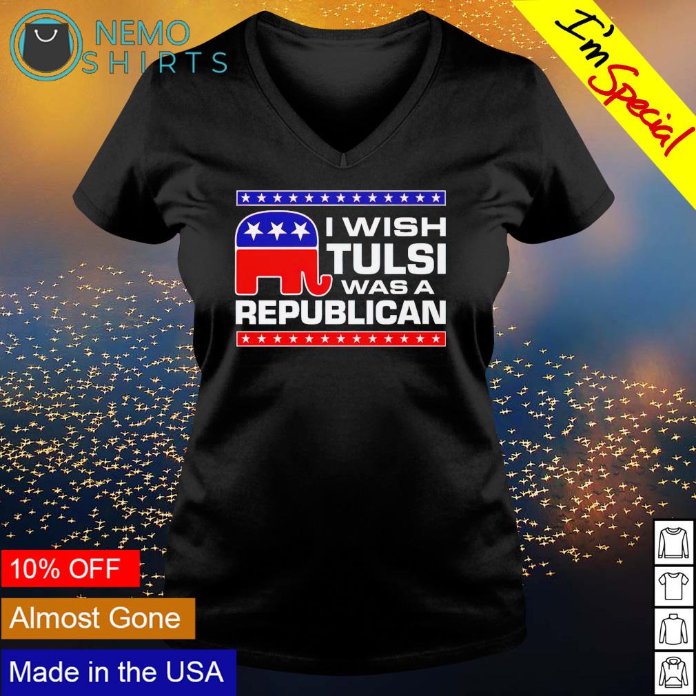 I wish tulsi was a Republican - Adult & Kids T-Shirts, Sweatshirts & Hoodies apparel design preview 5
