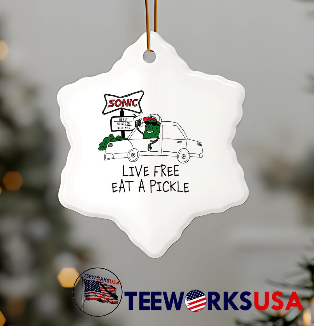 Live free eat a pickle - Adult & Kids T-Shirts, Sweatshirts & Hoodies apparel design preview 7