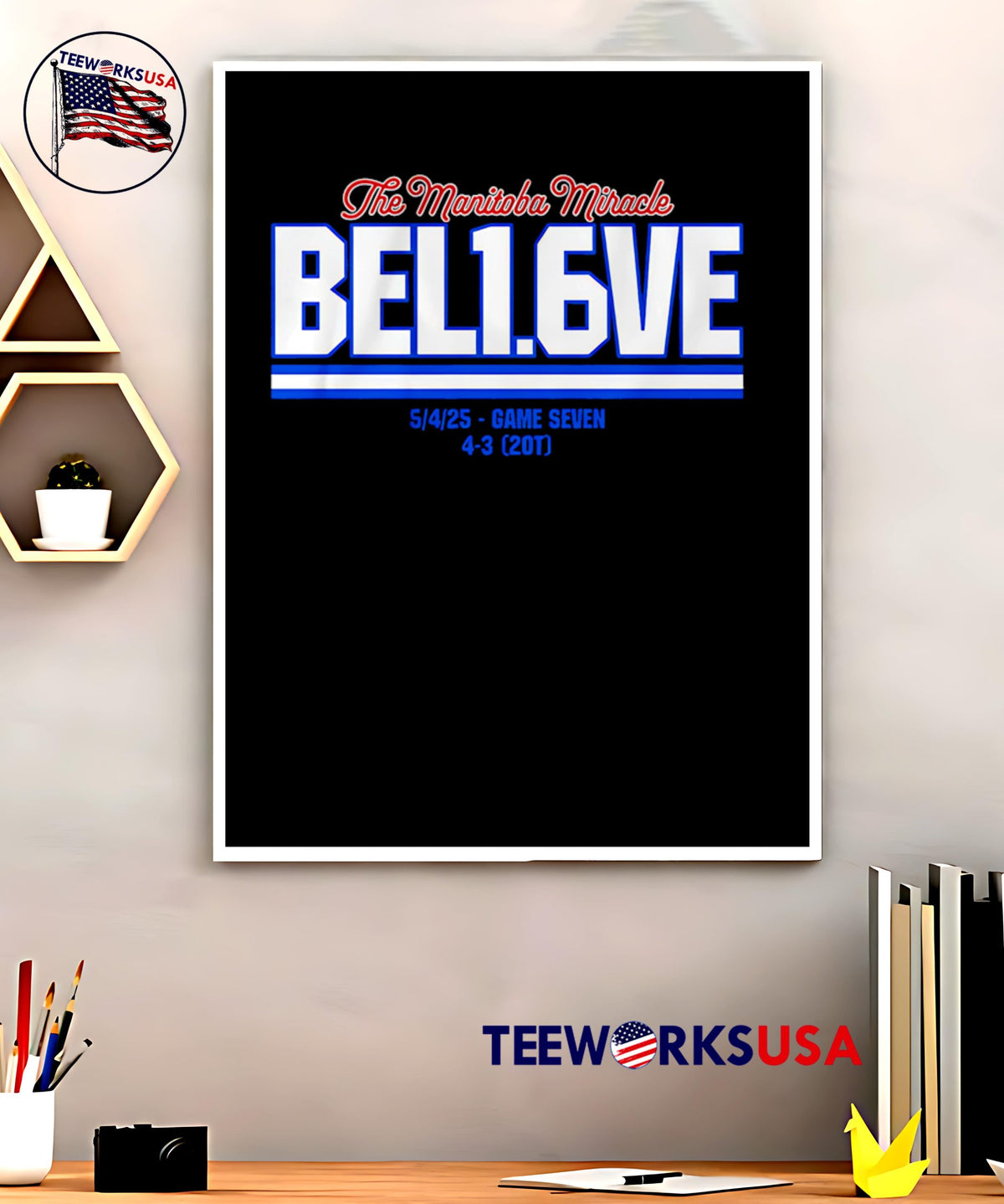 Believe In 1.6 Seconds Left - Adult & Kids T-Shirts, Sweatshirts & Hoodies apparel design preview 5