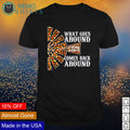 Karma ranch what goes around comes back - Adult & Kids T-Shirts, Sweatshirts & Hoodies apparel design preview 1