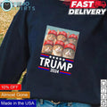 Trump 2024 make cats safe again debate - Adult & Kids T-Shirts, Sweatshirts & Hoodies apparel design preview 1