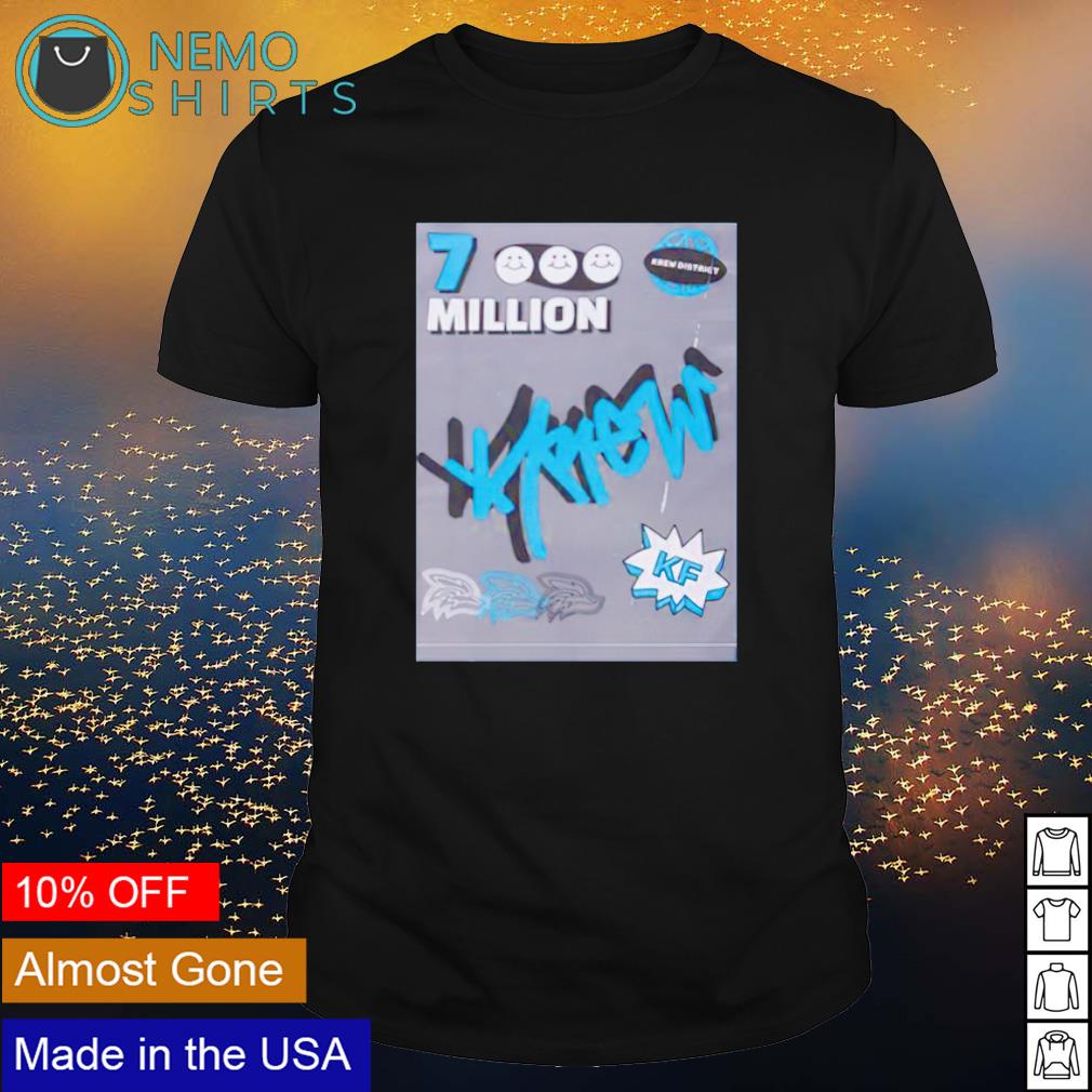 7 million krew - Adult & Kids T-Shirts, Sweatshirts & Hoodies apparel design preview 1