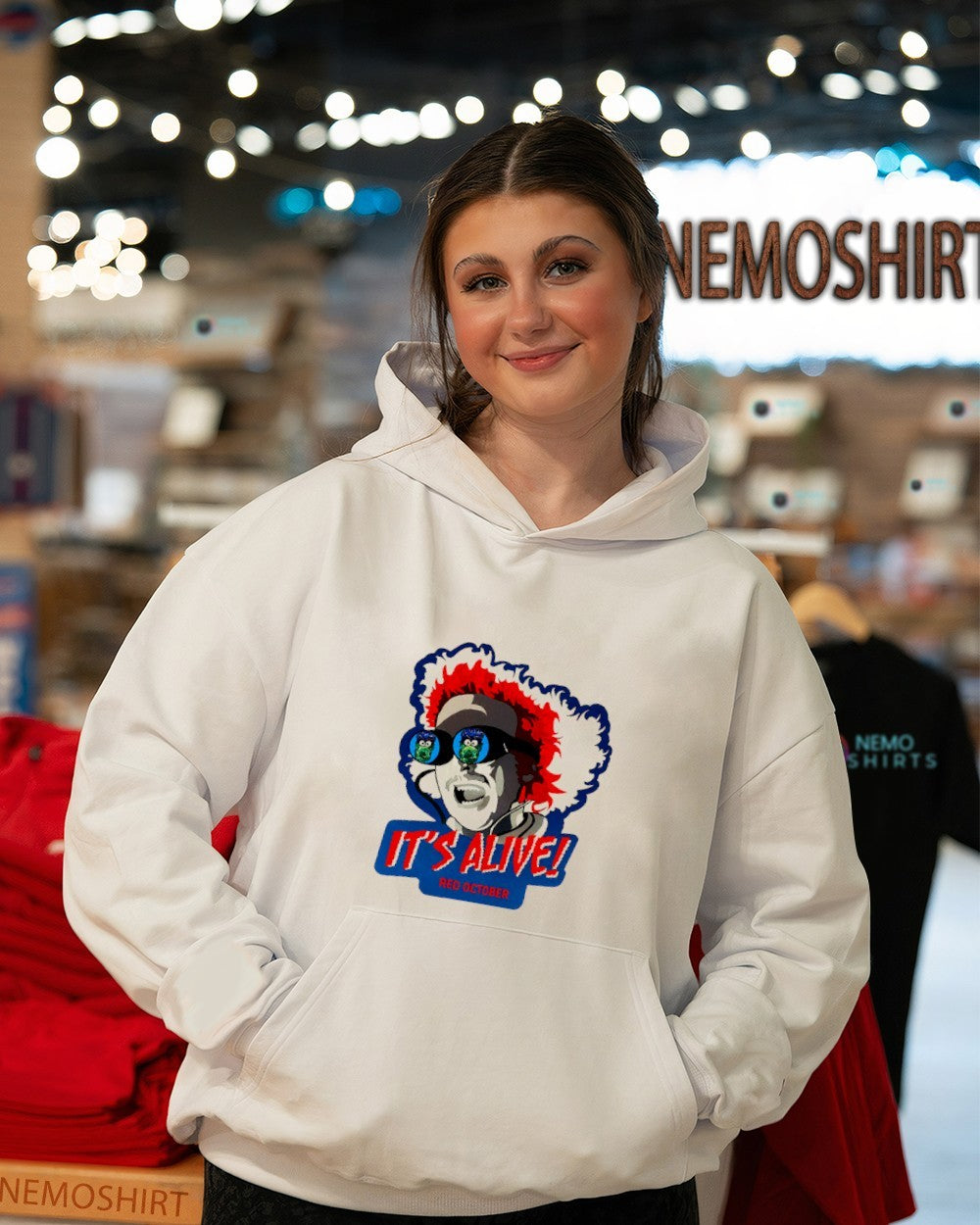 It's alive Red October Philadelphia Phillies - Adult & Kids T-Shirts, Sweatshirts & Hoodies apparel design preview 5