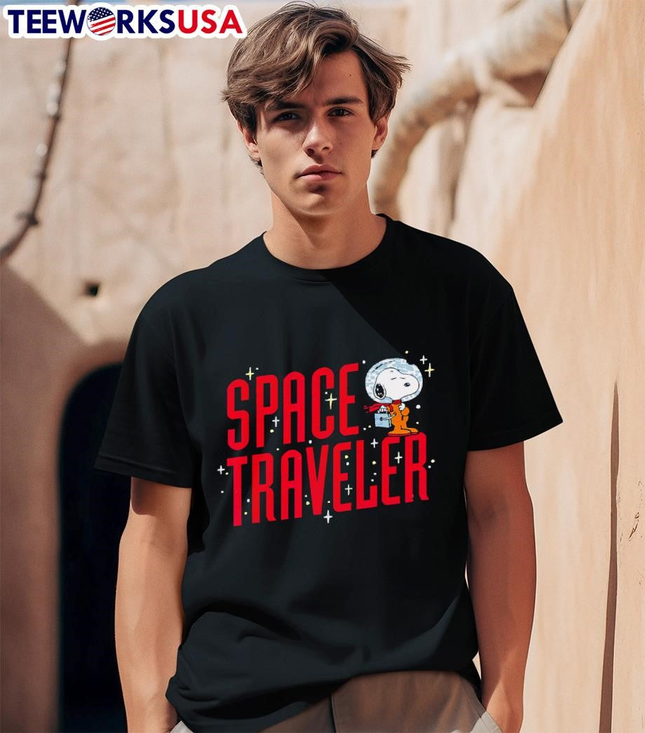 Peanuts Snoopy the space traveler - Adult & Kids T-Shirts, Sweatshirts & Hoodies apparel design preview 1