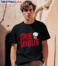 Peanuts Snoopy the space traveler - Adult & Kids T-Shirts, Sweatshirts & Hoodies apparel design preview 1