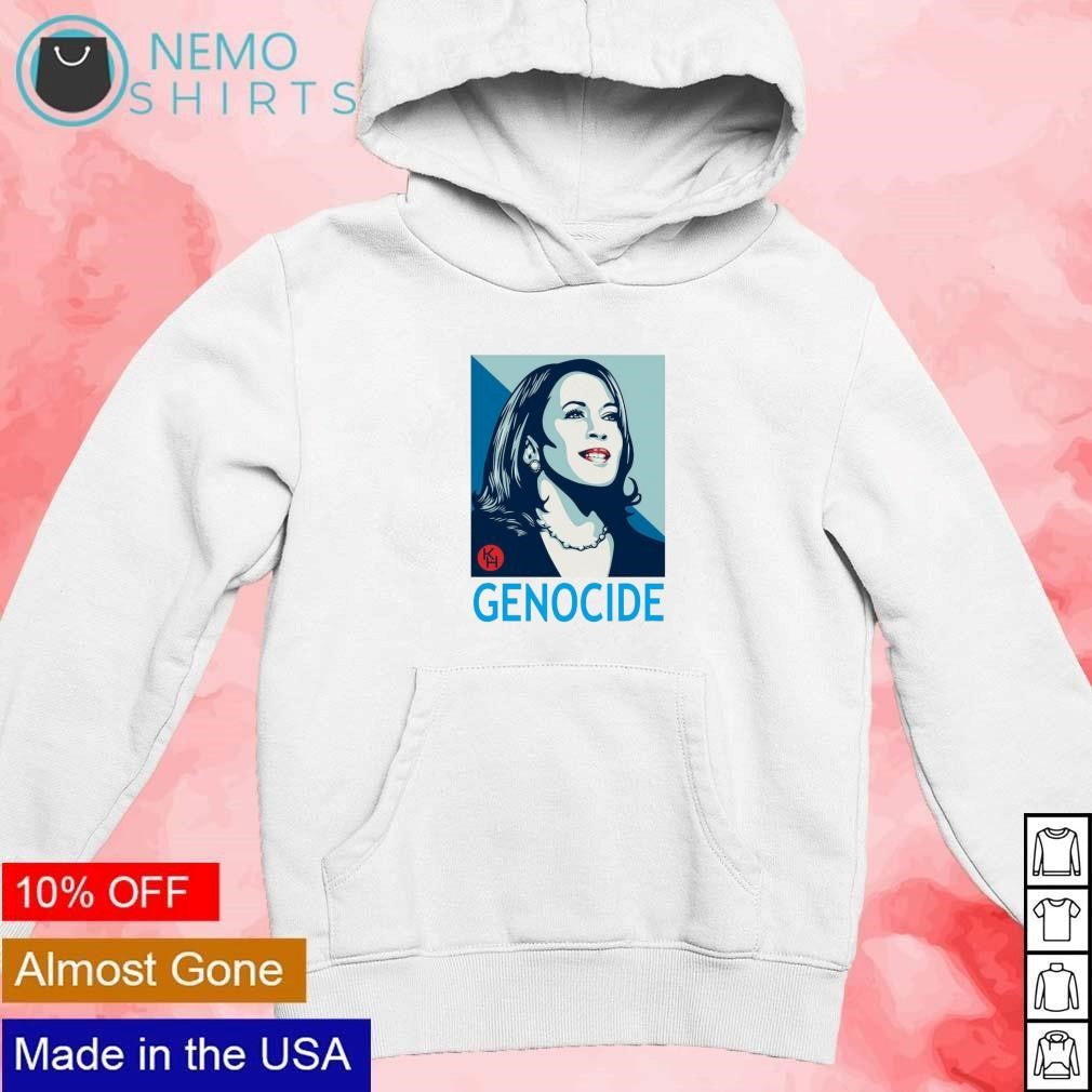 Genocide Kamala Harris - Adult & Kids T-Shirts, Sweatshirts & Hoodies apparel design preview 2