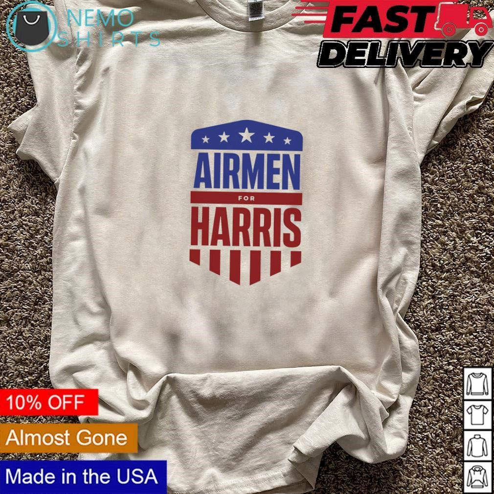 Airmen for Harris - Adult & Kids T-Shirts, Sweatshirts & Hoodies apparel design preview 3