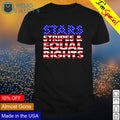 Stars stripes and equal rights American flag - Adult & Kids T-Shirts, Sweatshirts & Hoodies apparel design preview 1
