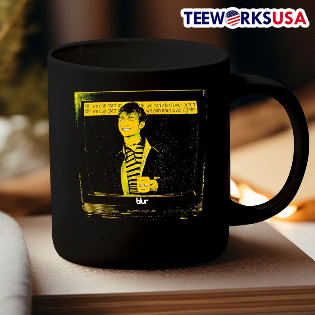 Blur Coffee and TV - Adult & Kids T-Shirts, Sweatshirts & Hoodies apparel design preview 3