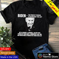 Biden the perfect person to represent left - Adult & Kids T-Shirts, Sweatshirts & Hoodies apparel design preview 1