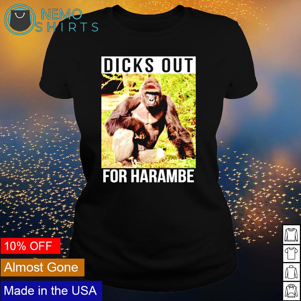 Dicks out for harambe - Adult & Kids T-Shirts, Sweatshirts & Hoodies apparel design preview 3