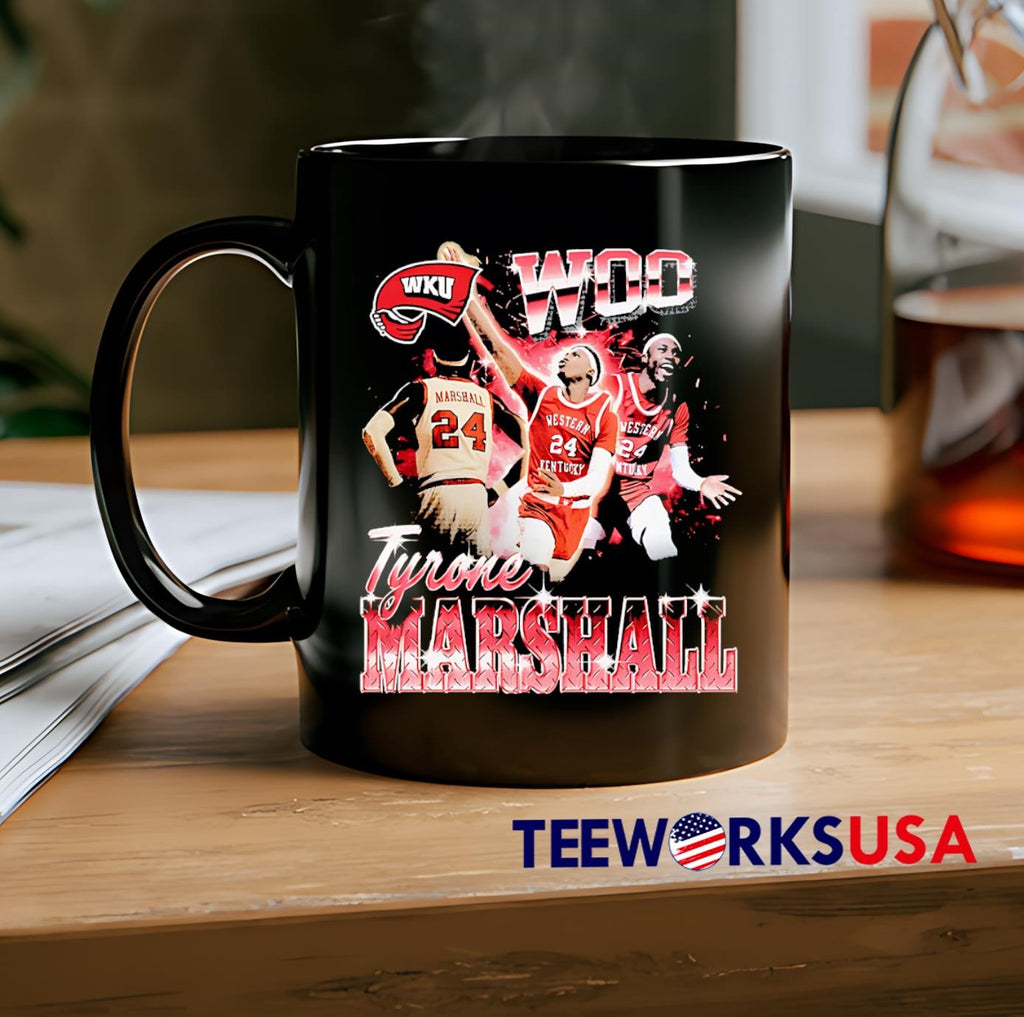 Tyrone Marshall 90s Woo WKU - Adult & Kids T-Shirts, Sweatshirts & Hoodies apparel design preview 2