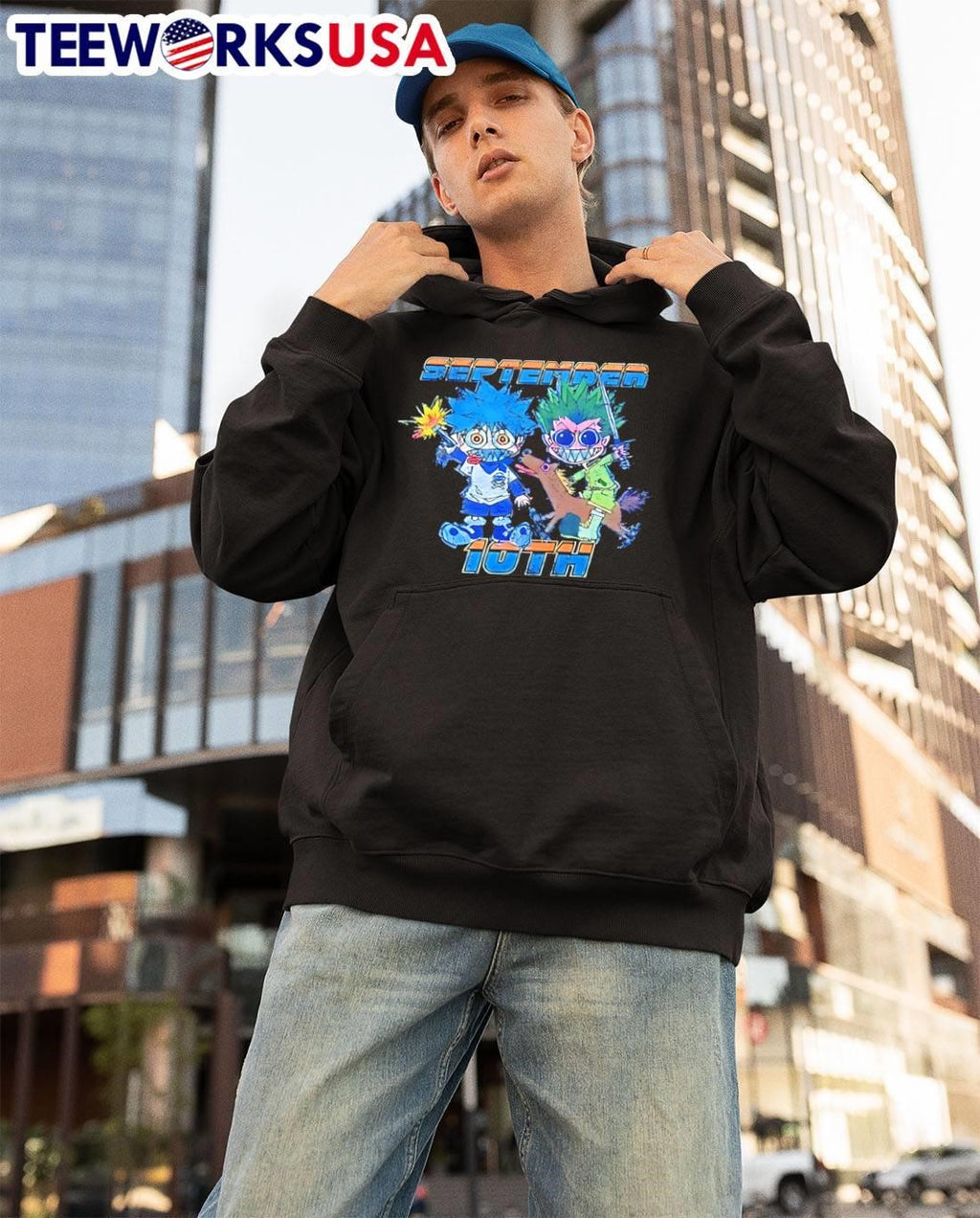 September 10th Gon and Killua Hunter x Characters - Adult & Kids T-Shirts, Sweatshirts & Hoodies apparel design preview 3