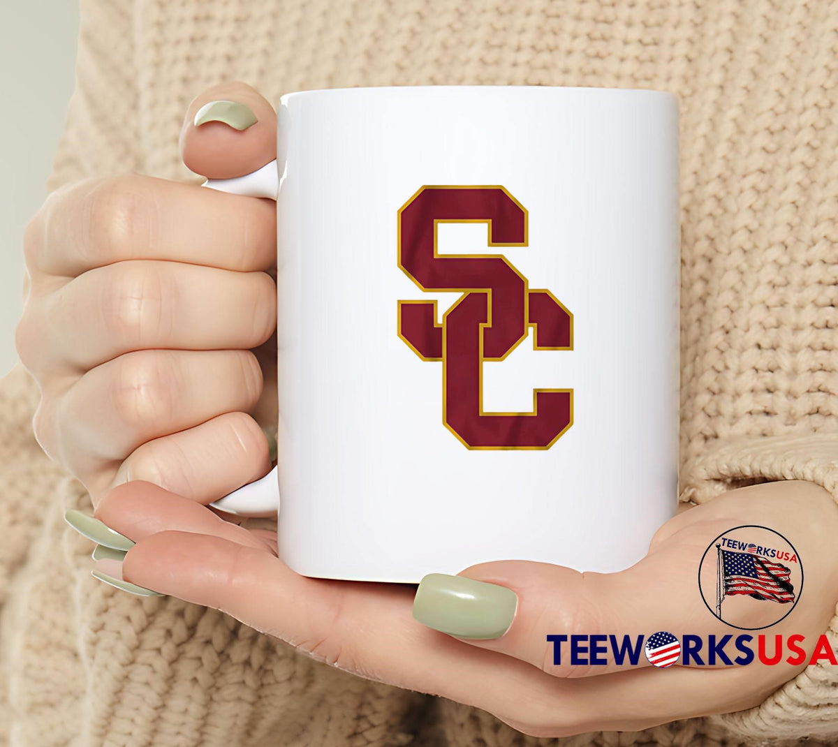 USC Trojans Primary Logo - Adult & Kids T-Shirts, Sweatshirts & Hoodies apparel design preview 6
