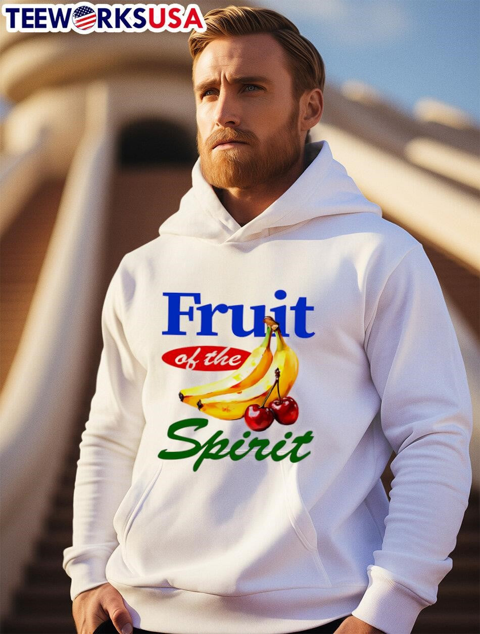 Fruit of the Spirit Banana and Cherry - Adult & Kids T-Shirts, Sweatshirts & Hoodies apparel design preview 2