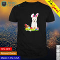 West Highland bunny easter eggs - Adult & Kids T-Shirts, Sweatshirts & Hoodies apparel design preview 1