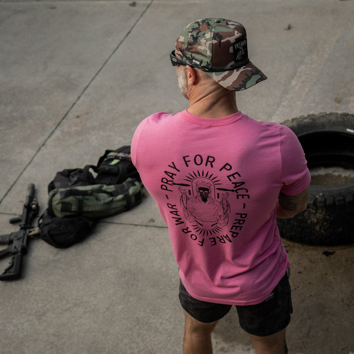 Pray For Peace. Prepare War. Men's - Adult & Kids T-Shirts, Sweatshirts & Hoodies apparel design preview 19