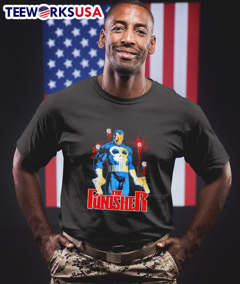 The Punisher comic graphic - Adult & Kids T-Shirts, Sweatshirts & Hoodies apparel design preview 1