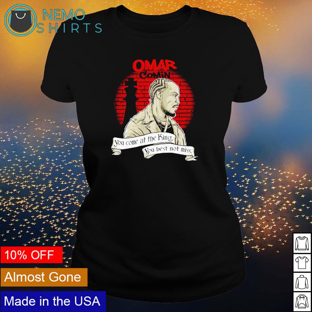 Michael K. Williams omar comin you come at the king - Adult & Kids T-Shirts, Sweatshirts & Hoodies apparel design preview 3