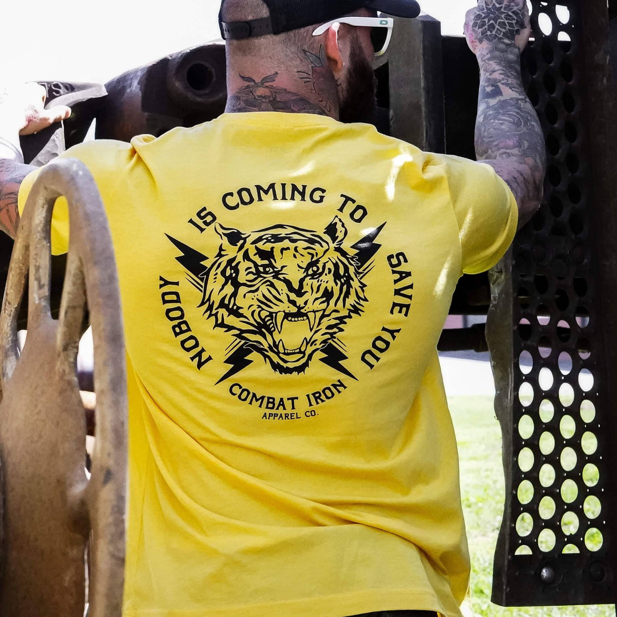 Nobody Is Coming To Save You Men's - Adult & Kids T-Shirts, Sweatshirts & Hoodies apparel design preview 8