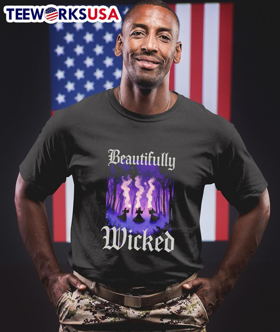 Beautifully wicked - Adult & Kids T-Shirts, Sweatshirts & Hoodies apparel design preview 1