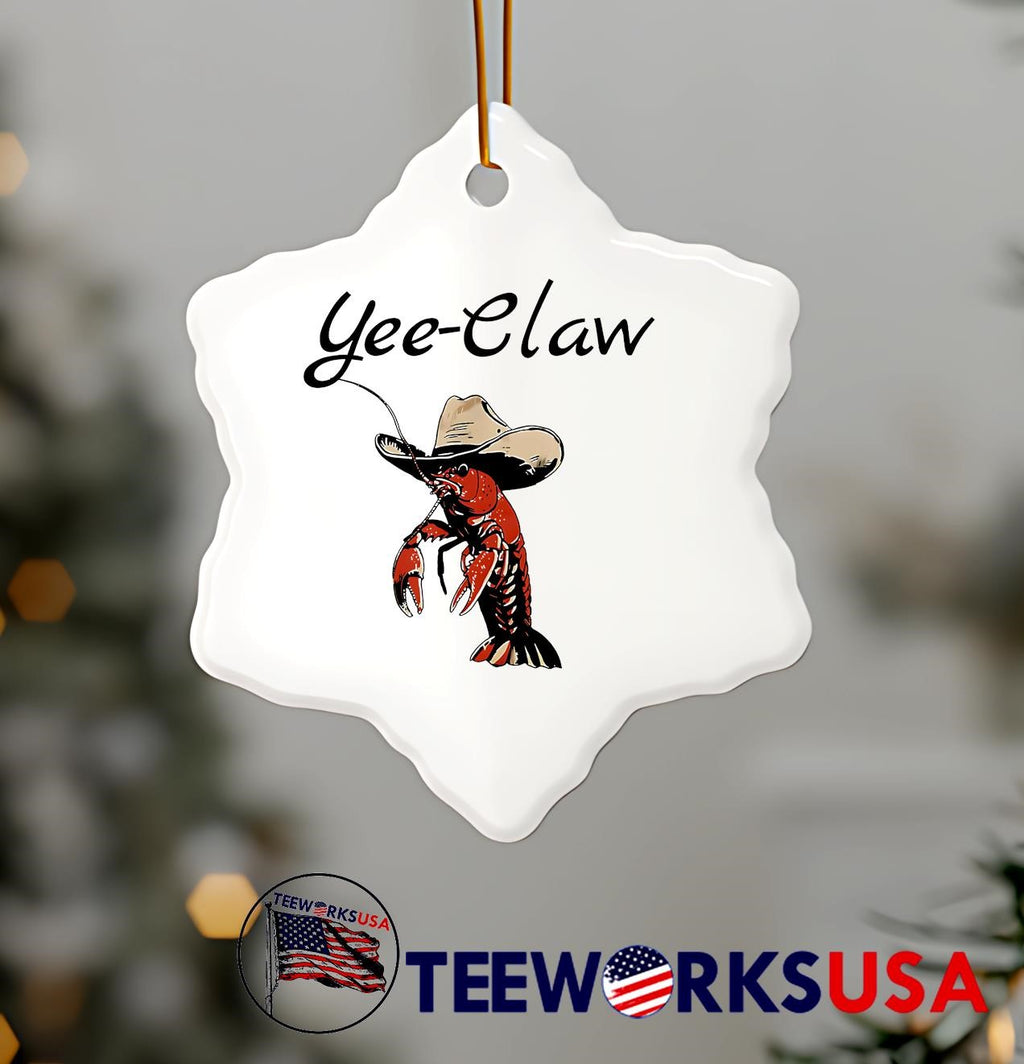 Yee Claw Shrimp Cowboy - Adult & Kids T-Shirts, Sweatshirts & Hoodies apparel design preview 7