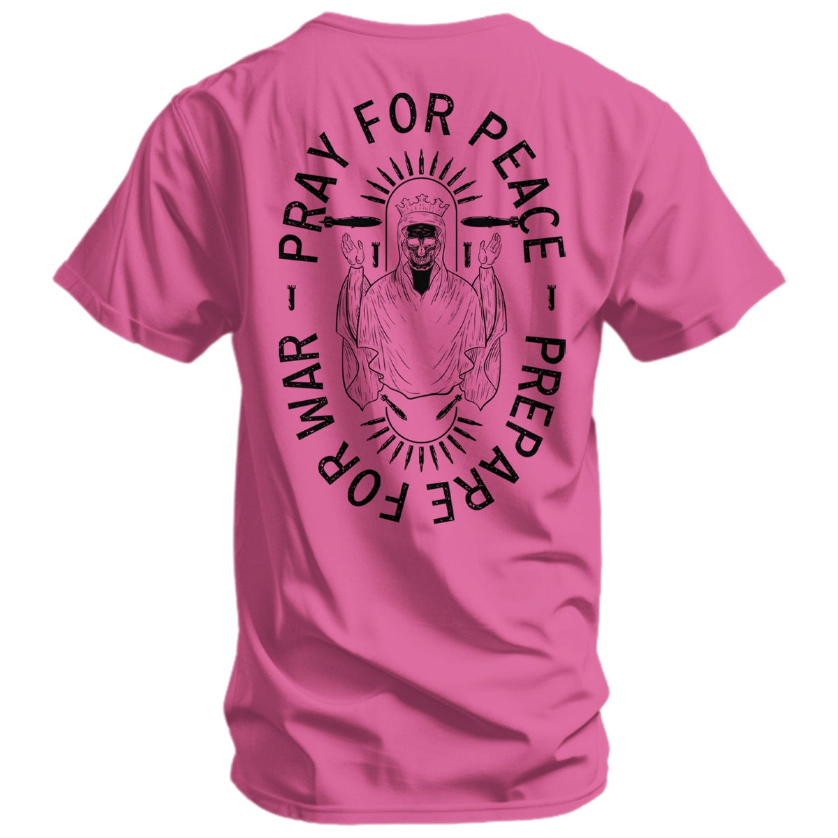Pray For Peace. Prepare War. Men's - Adult & Kids T-Shirts, Sweatshirts & Hoodies apparel design preview 14