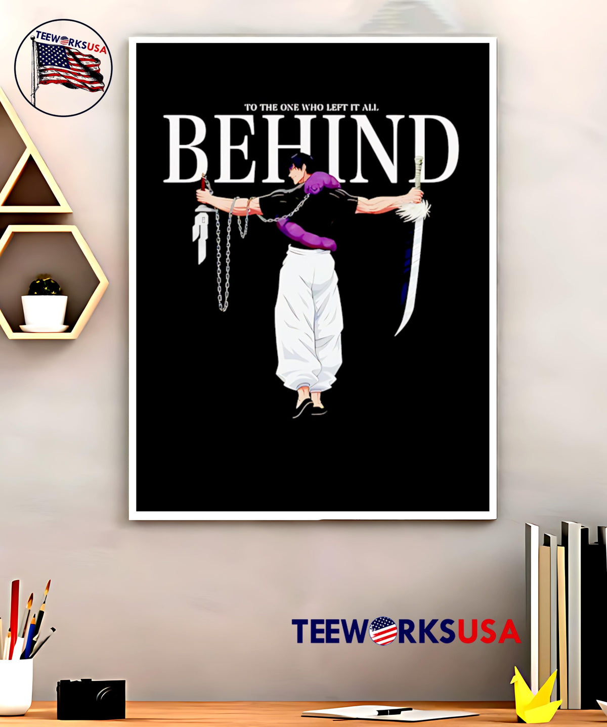 To the one who left it all Behind classic - Adult & Kids T-Shirts, Sweatshirts & Hoodies apparel design preview 5