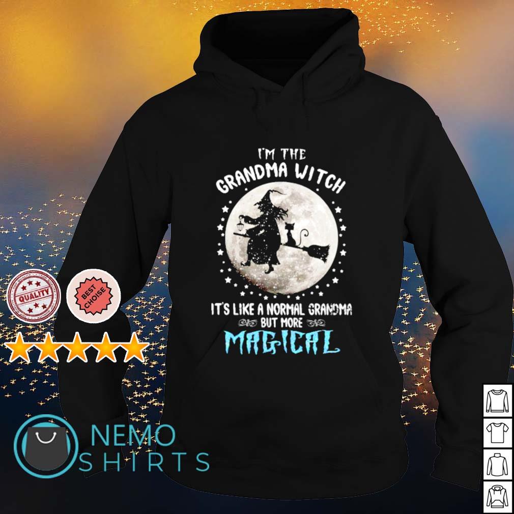I'm the Grandma witch it's like a normal but more - Adult & Kids T-Shirts, Sweatshirts & Hoodies apparel design preview 2