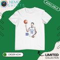Spencer Hubbard Duke Blue Devils spinning basketball - Adult & Kids T-Shirts, Sweatshirts & Hoodies apparel design preview 1