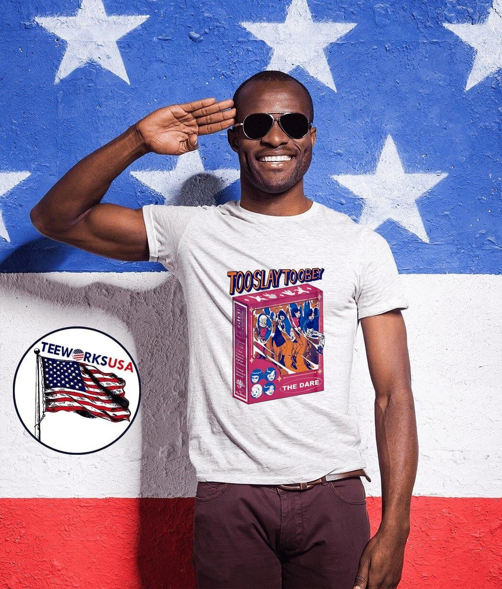 The Dare Too Slay To Obey vintage - Adult & Kids T-Shirts, Sweatshirts & Hoodies apparel design preview 1