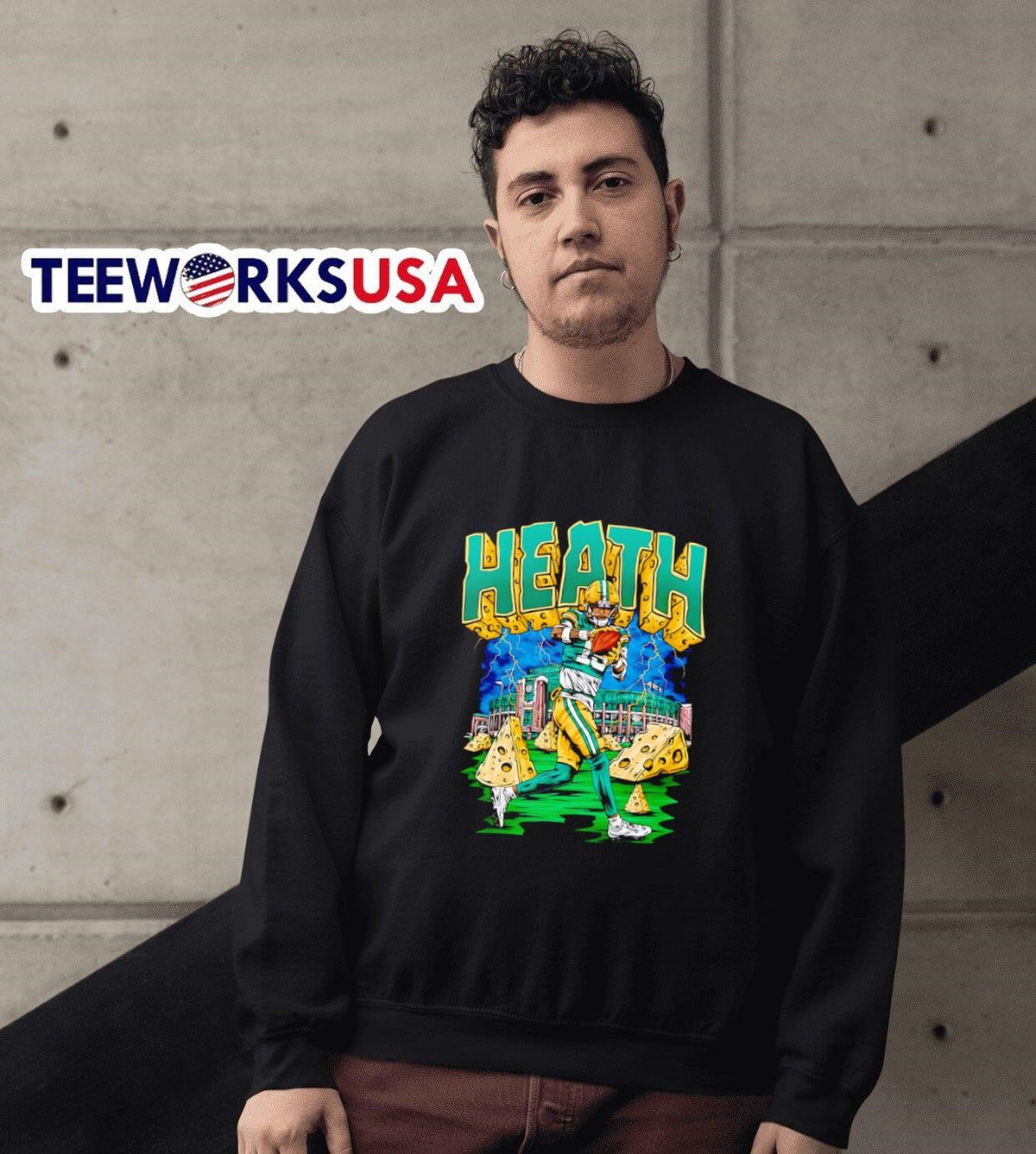 Malik Heath graphic - Adult & Kids T-Shirts, Sweatshirts & Hoodies apparel design preview 3
