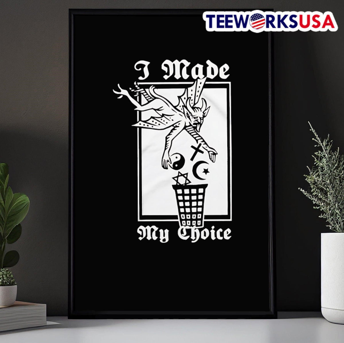 Neronoir I Made My Choice - Adult & Kids T-Shirts, Sweatshirts & Hoodies apparel design preview 5