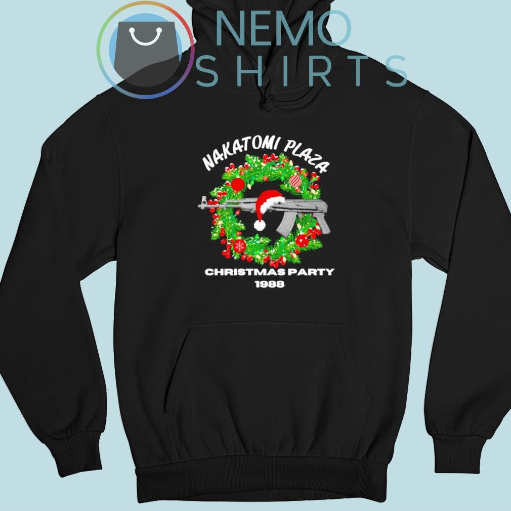Nakatomi plaza Christmas party 1988 - Adult & Kids T-Shirts, Sweatshirts & Hoodies apparel design preview 2