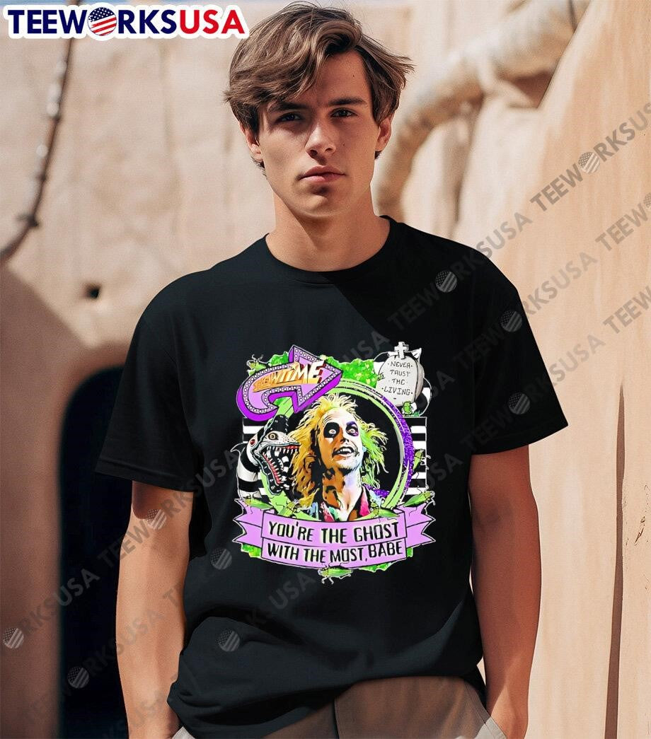 Halloween Beetlejuice Movie graphic - Adult & Kids T-Shirts, Sweatshirts & Hoodies apparel design preview 1