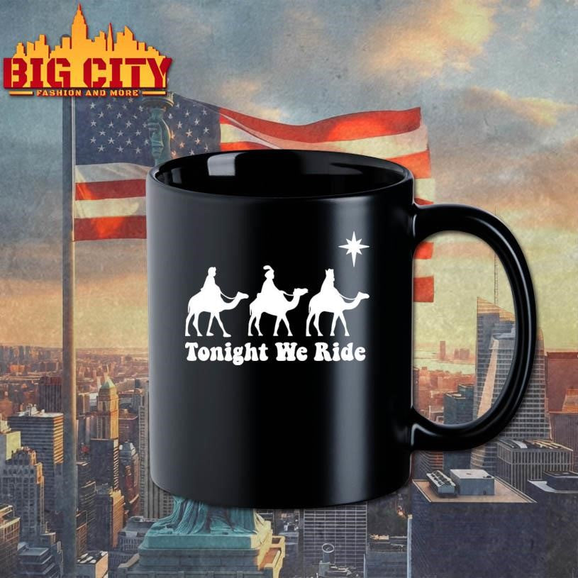 Tonight We Ride Christmas - Adult & Kids T-Shirts, Sweatshirts & Hoodies apparel design preview 3