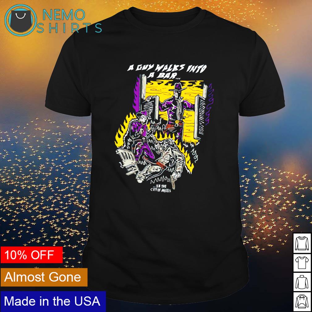 A guy walks into bar in the city angels - Adult & Kids T-Shirts, Sweatshirts & Hoodies product image 1