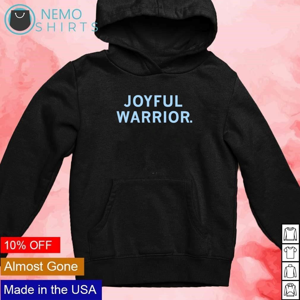 Joyful Warrior Harris Walz - Adult & Kids T-Shirts, Sweatshirts & Hoodies apparel design preview 2