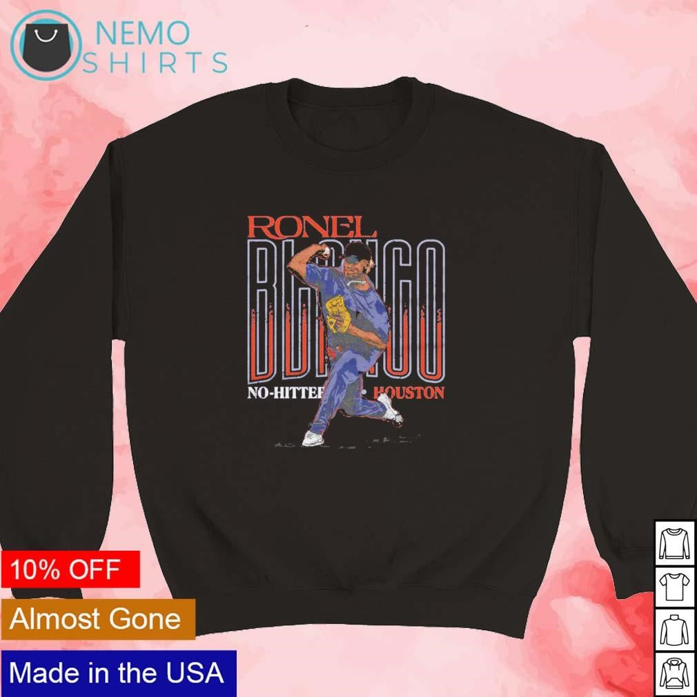 Ronel Blanco No-Hitter Houston Astros baseball - Adult & Kids T-Shirts, Sweatshirts & Hoodies apparel design preview 5