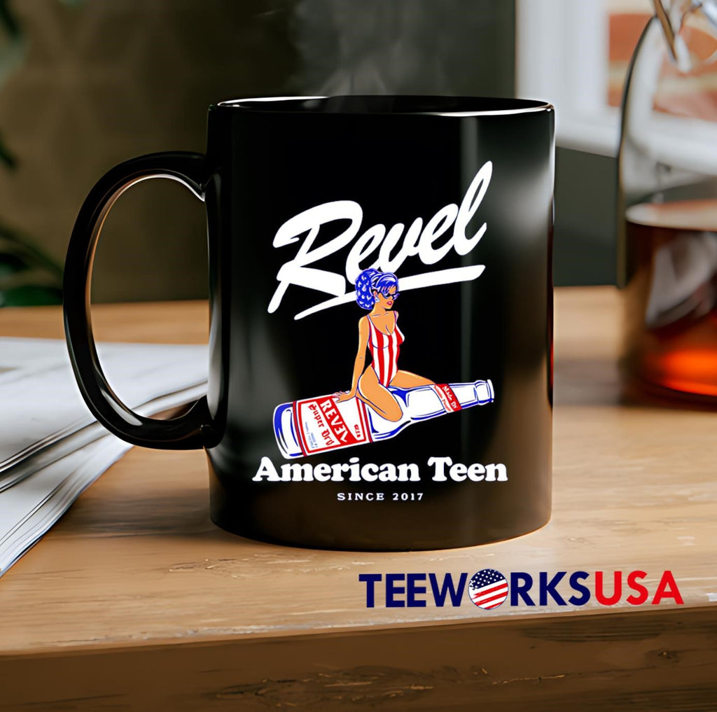 Revel americann oversized - Adult & Kids T-Shirts, Sweatshirts & Hoodies apparel design preview 2
