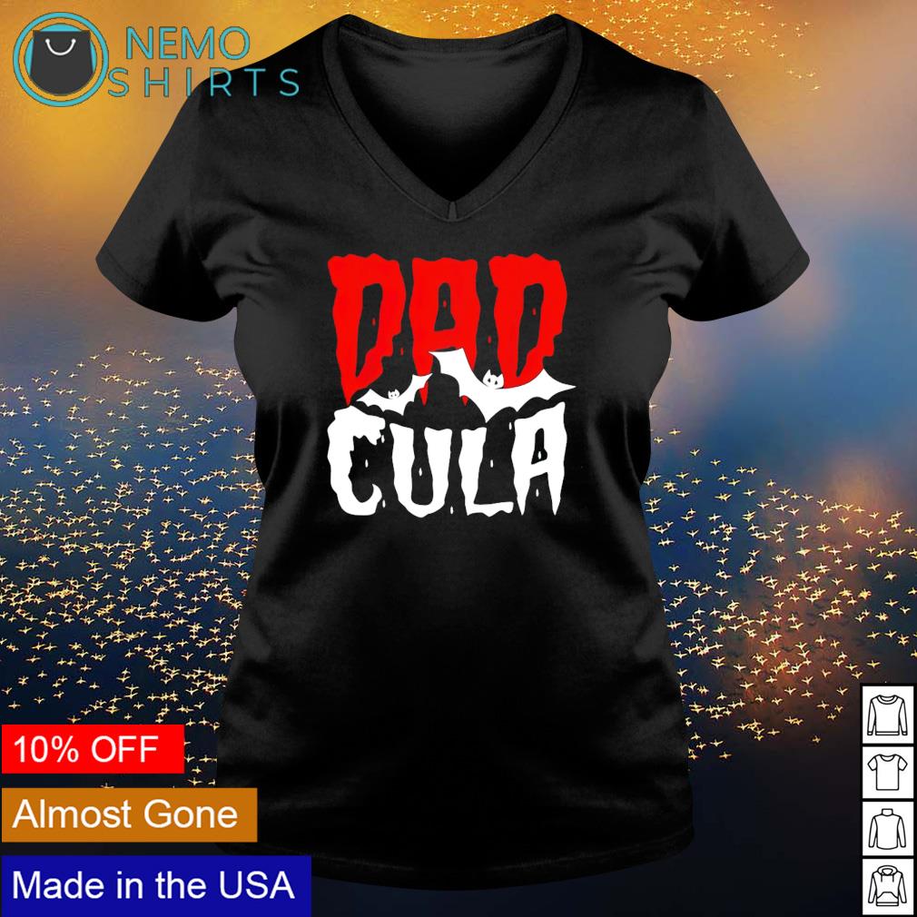 Halloween Vampire Dad cula - Adult & Kids T-Shirts, Sweatshirts & Hoodies apparel design preview 5
