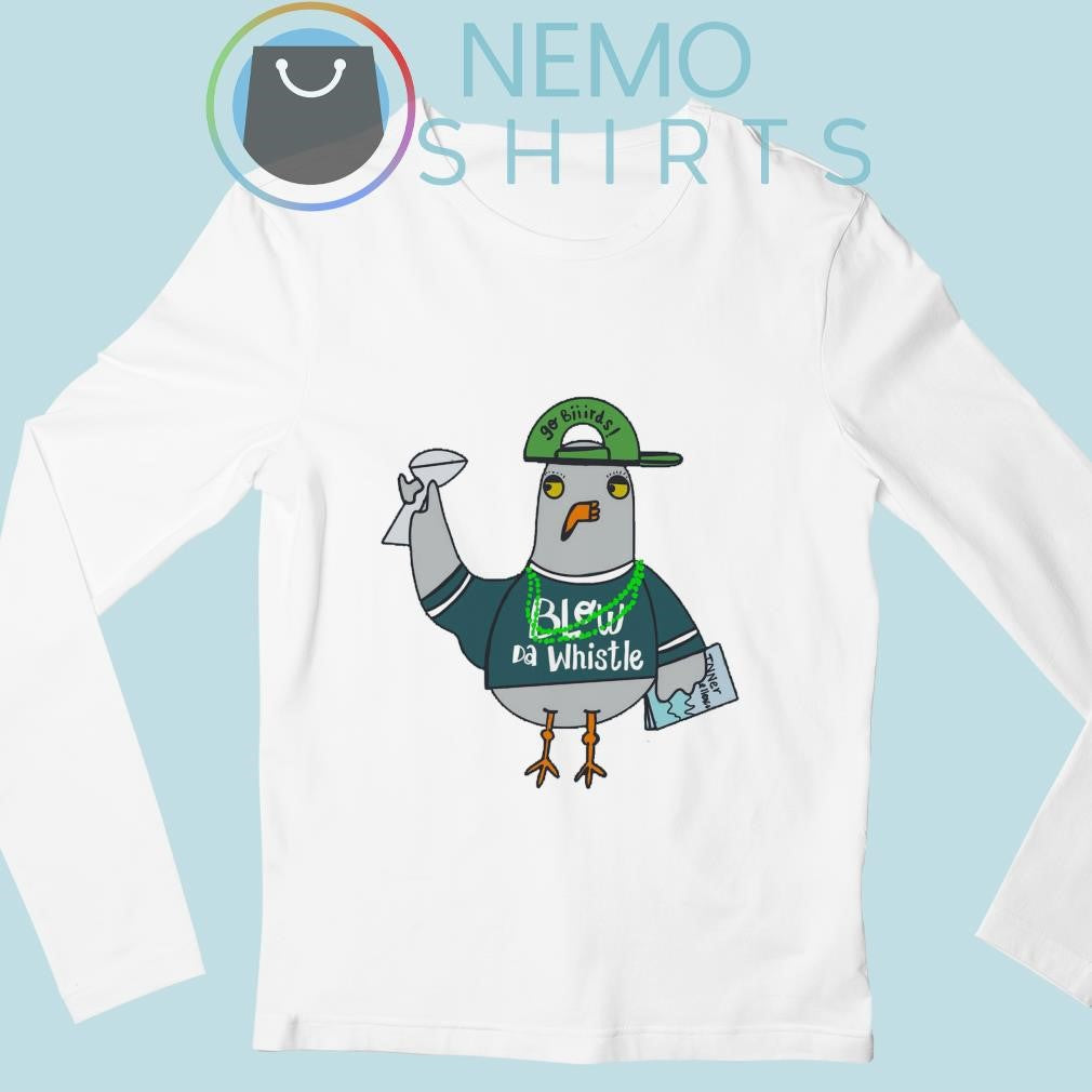 Blow da whistle go birds Philadelphia Eagles win LIX - Adult & Kids T-Shirts, Sweatshirts & Hoodies apparel design preview 3